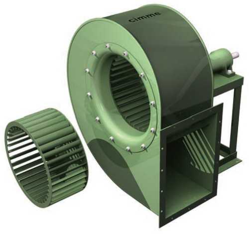 GFB : Ventilateur basse pression type GFB - Transmission poulie courroie